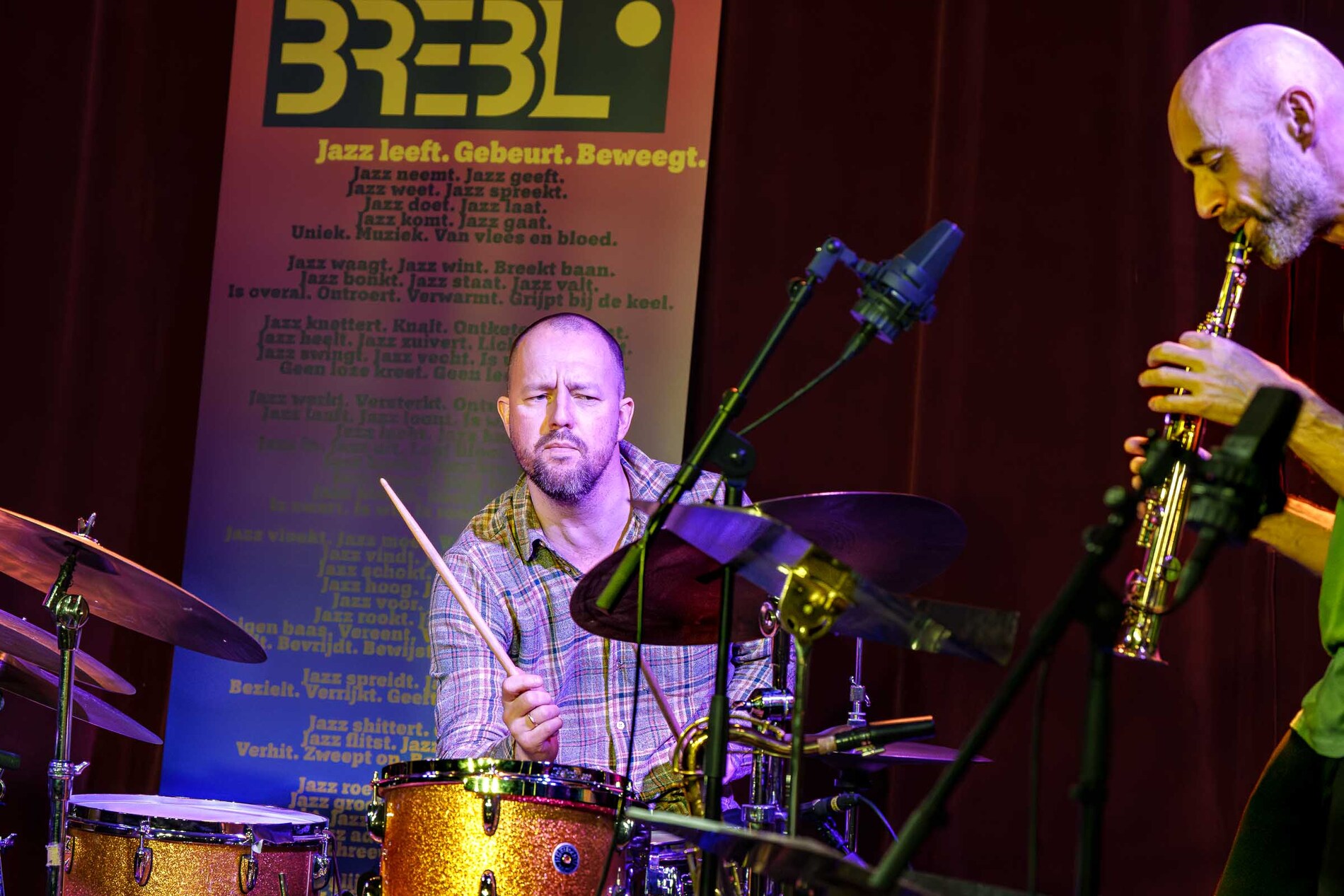 Gard Nilssen Acoustic Unity foto Peter van Esch 04