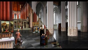 De Stevenskerk vóór 1591