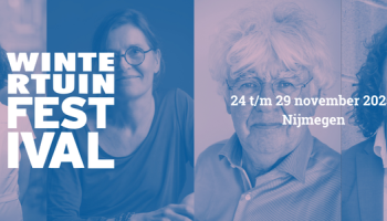 30e editie Wintertuinfestival met literaire hoofdgast Safae el Khannoussi