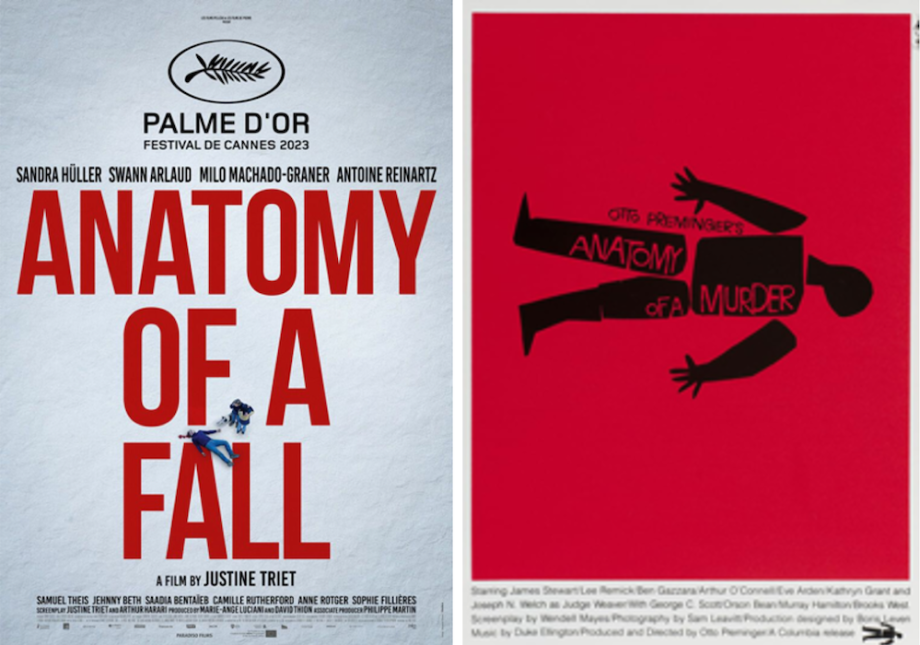 Anatomy of a Fall versus Anatomy of a Murder