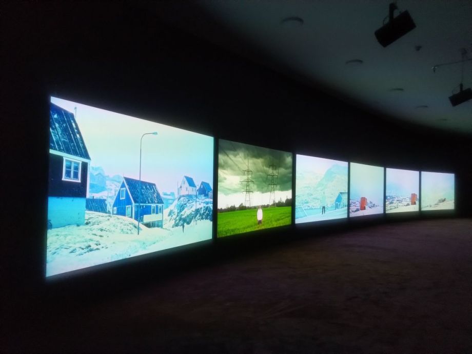 Het water aan de lippen - Video-installatie John Akomfrah in Kleve