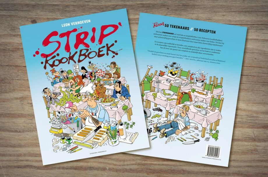 Nijmegenaren tekenen mee aan StripKookboek